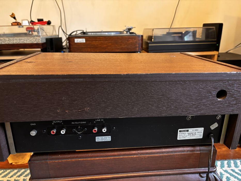 Leitor Cassetes Teac A-480
