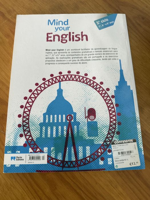 Livro de apoio ao estudo de Inglês 3o ciclo