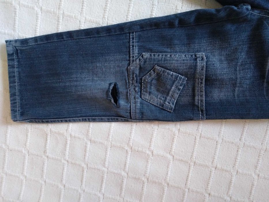 Calças Ganga Azuis MLong Jeans 4 Anos