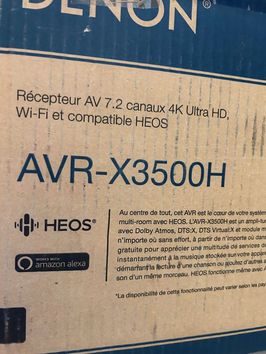 Amplituner Denon AVR-X3500 7.2 Dolby Atmos TrueHD Dolby Vision 4k HDR+
