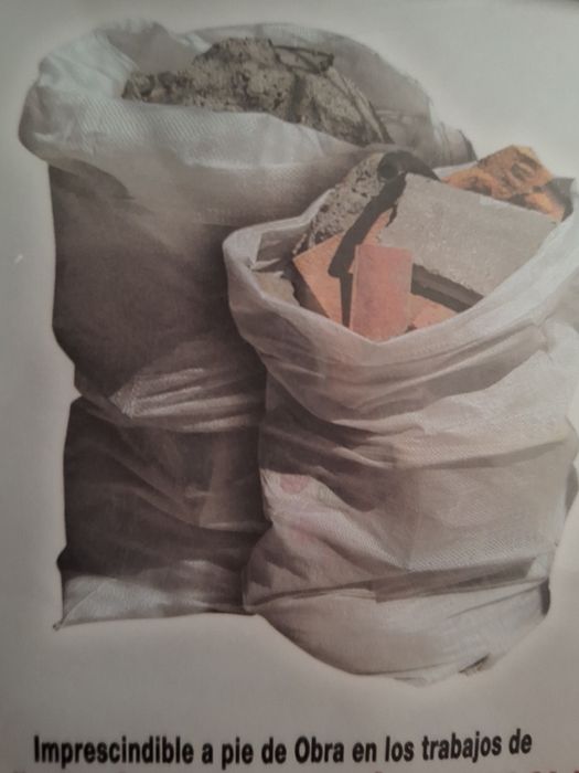 10 Sacos de rafia 60x100 cms