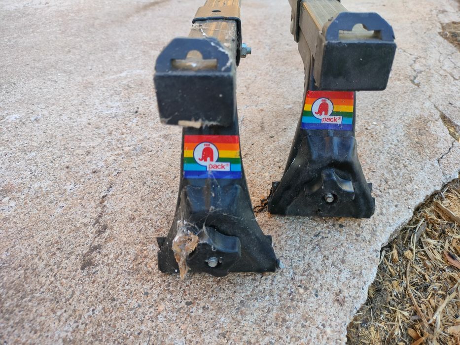 Apoios extensores para carro