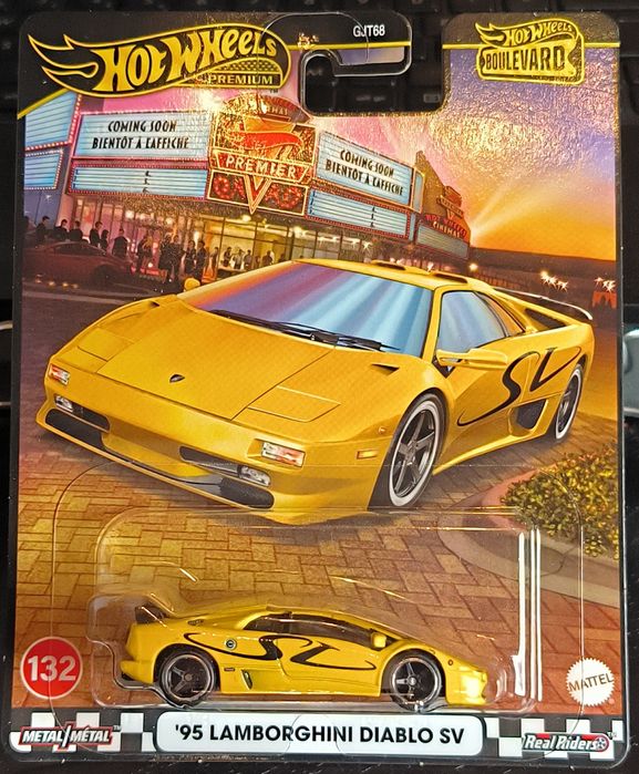 Hot Wheels 95 Lamborghini Diablo SV Boulevard 132