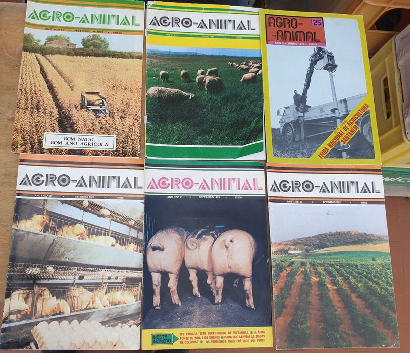 Revistas antigas Agro Animal,Vida Rural