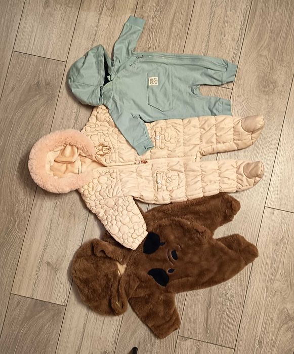 Zestaw ubranek dla dziewczynki r. 62