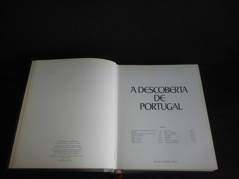 Livro À Descoberta de Portugal