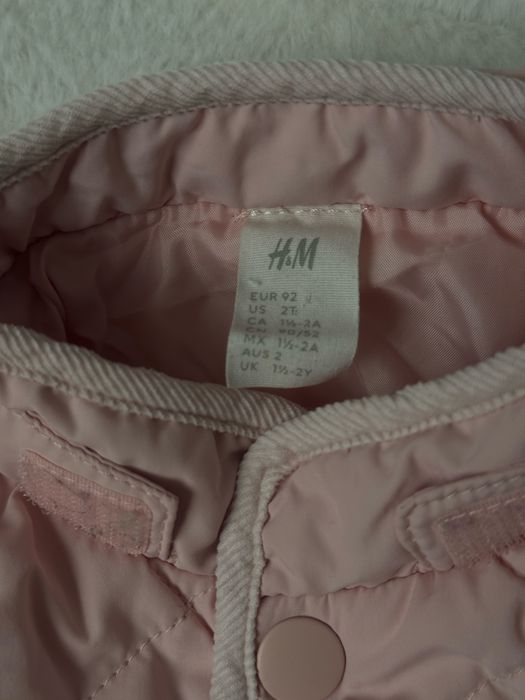 Весняна куртка для дівчинки h&m 92 розмір