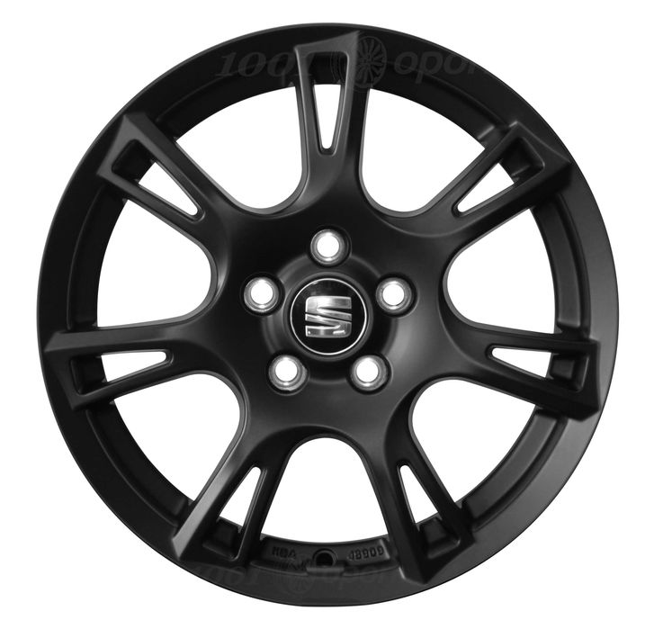Felgi aluminiowe 15 5x100 Seat Ibiza Cordoba Toledo Leon I NOWE Czarne