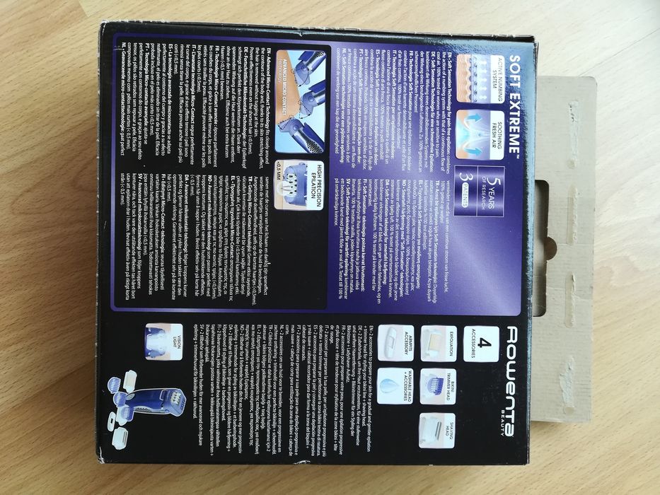 Depiladora rowent soft extrem