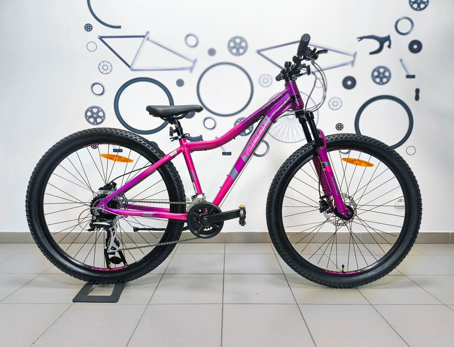 Rower dziewczęcy Tabou 27.5 Venom 4.0W pink/purple rozm.15"