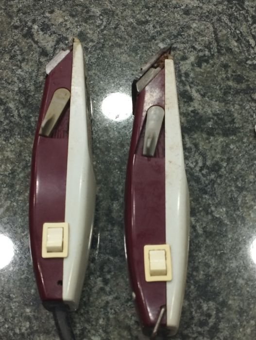 Duas maquina de cortar cabelo alemãs