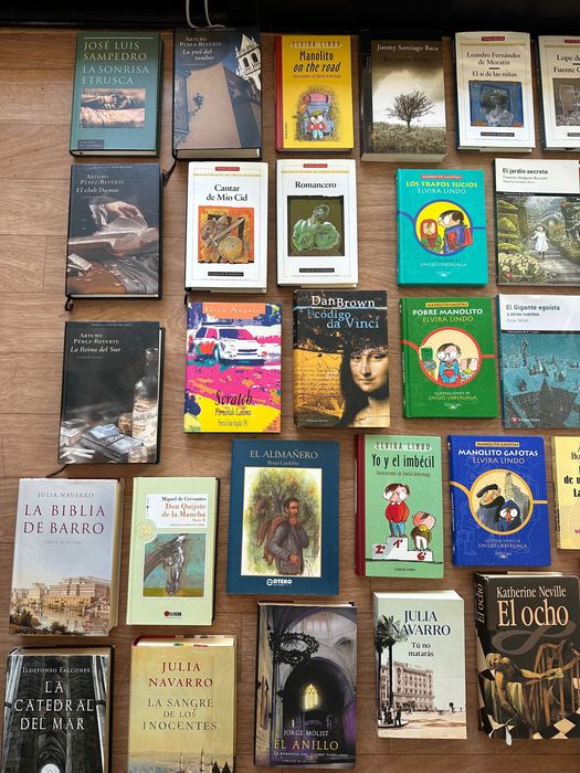 Lote livros - literatura espanhola - livros novos