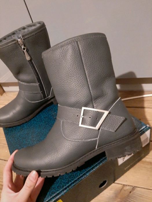 Buty Emu/Skóra/Welna/Roz 38