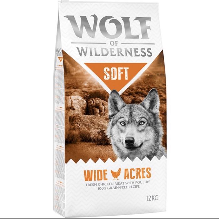 Karma 12kg wolf of wilderness kurczak SOFT