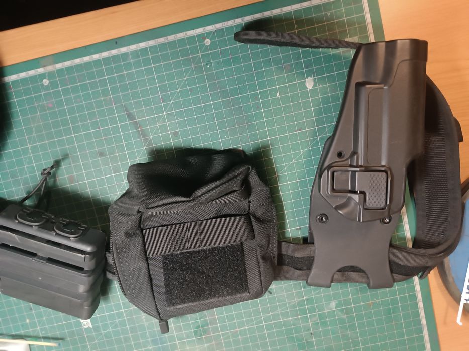 Coldre airsoft warrior m-esquerda