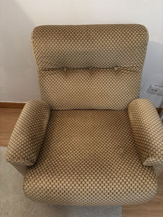 Poltrona de tecido