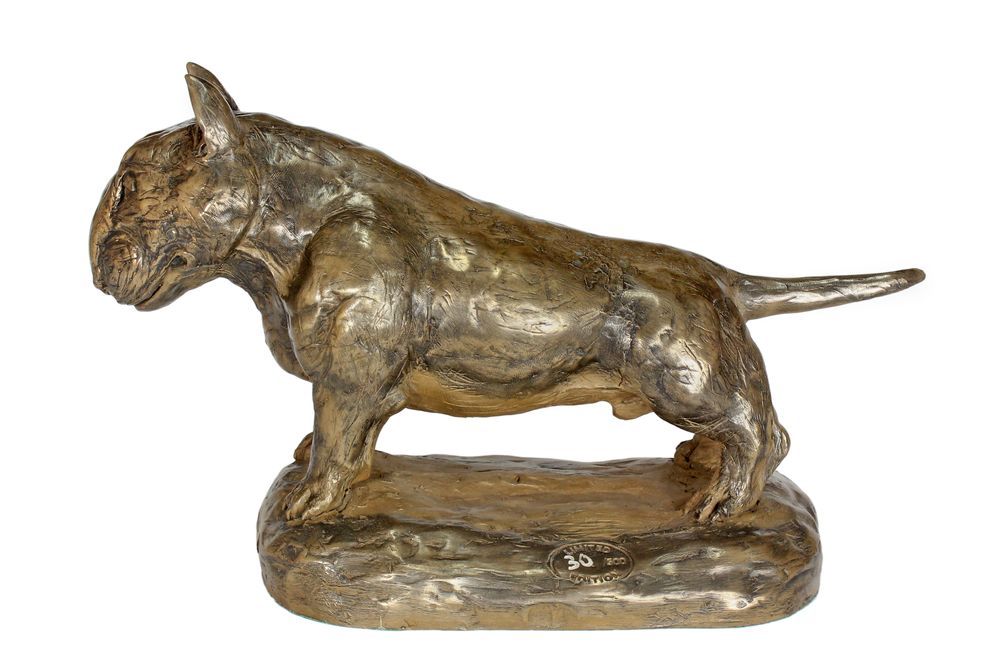 Bull Terrier VI figurka na drewnie Art-Dog