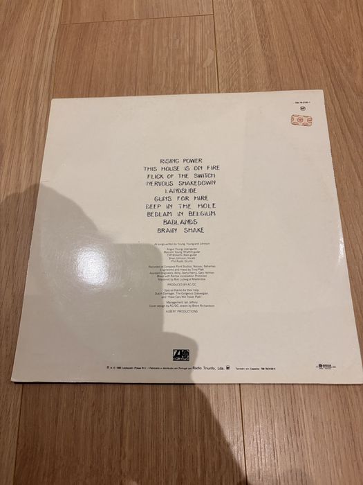 Vinil Flick of The Switch ACDC