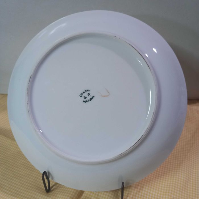 Prato sobremesa porcelana S.P.
