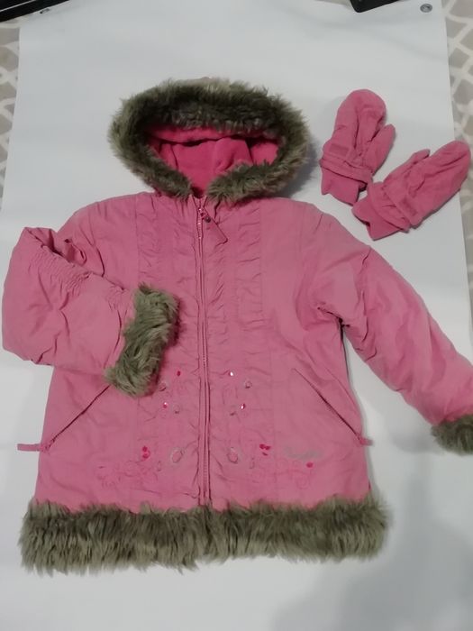 Куртка зимова на флісі , ріст 110-116