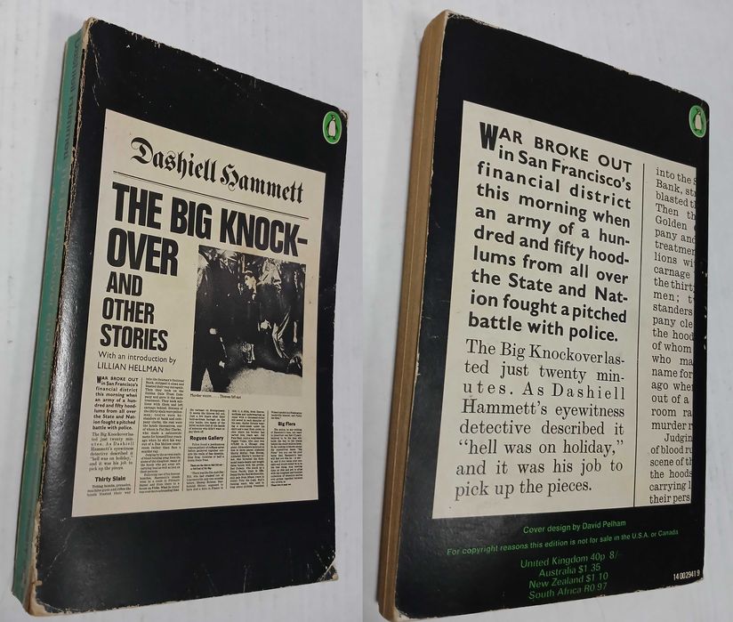 Obra completa de DASHIELL HAMMETT + extra — texto original (em Inglês)