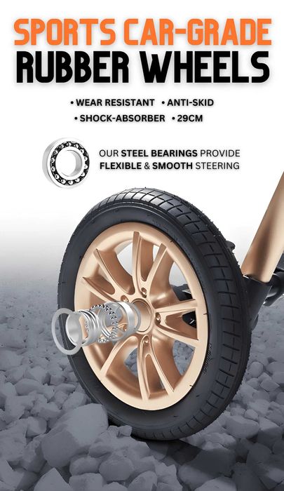 Trio LUXE - Preto/Dourado - Novo em caixa C/Garantia