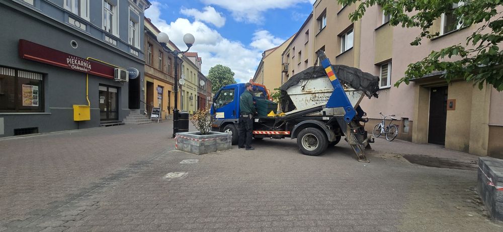Kontener na odpady śmieci gruz ziemia Gorzów  Skwierzyna  okolice