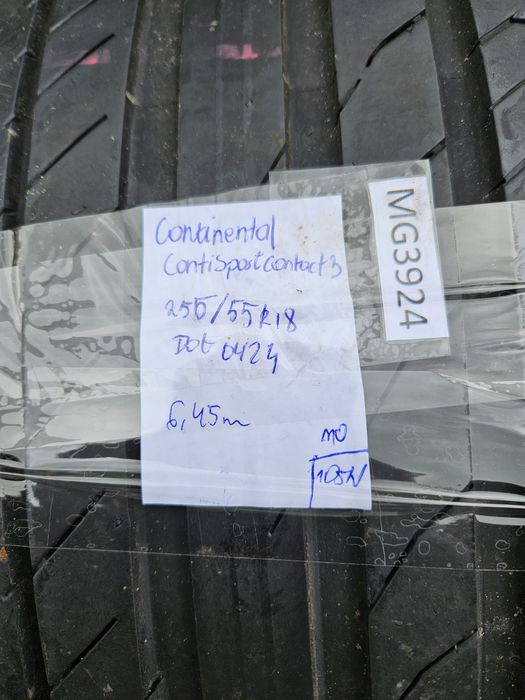 Continental 255/55 r18 ContiSportContact 5 /// 6,5mm!!! 2024r wysyłka