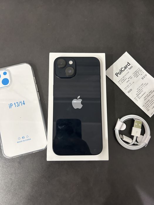 Iphone 14 128 GB 84% - Idealny Cały zestaw