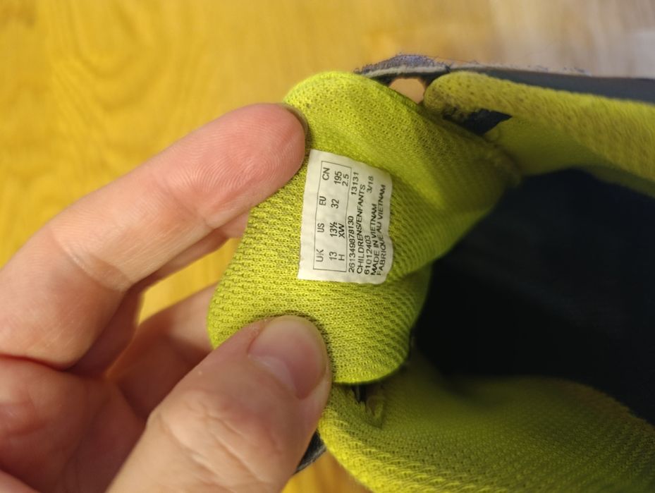 Кеди Clarks, розмір 32, устілка 19.5 см