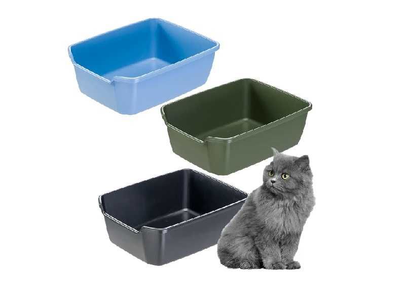 лоток Котячий туалет Ferplast NIP з високими бортиками 46x36x16,2 см