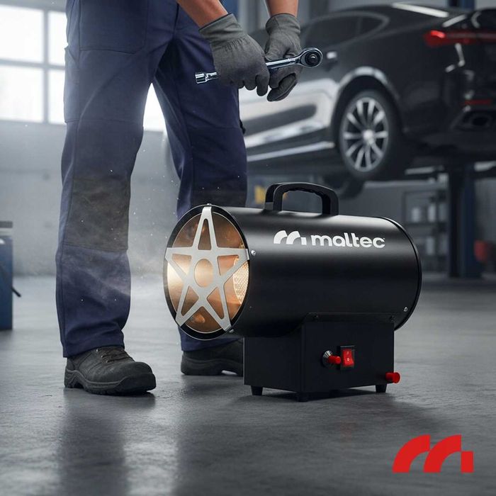 Теплова гармата газова обігрівач промисловий 20кВтMaltec газовая пушка