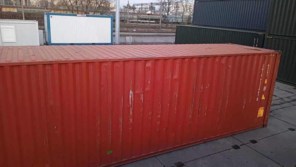 Używany kontener morski 40 HC / 12 metrowy - PZ