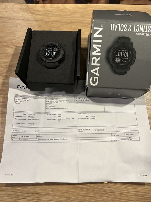 Garmin instinct 2 solar NOWY