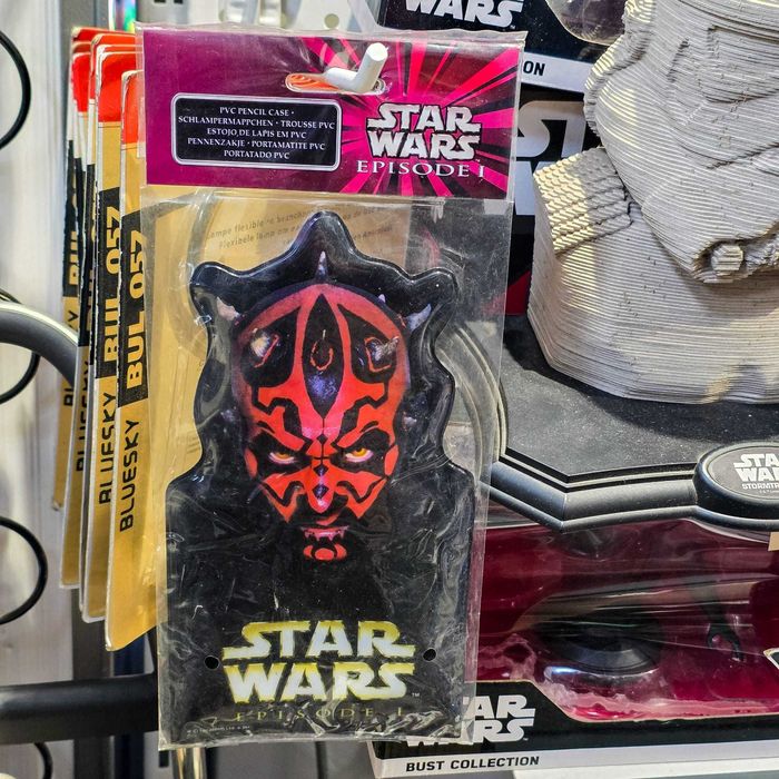 Estojo Lápis Star Wars Episode I – Darth Maul – Novo / Lacrado