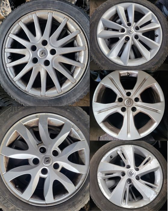 Оригінальні диски 5 114.3 R17 Рено Меган 3 Лагуна 3 Сценік 3