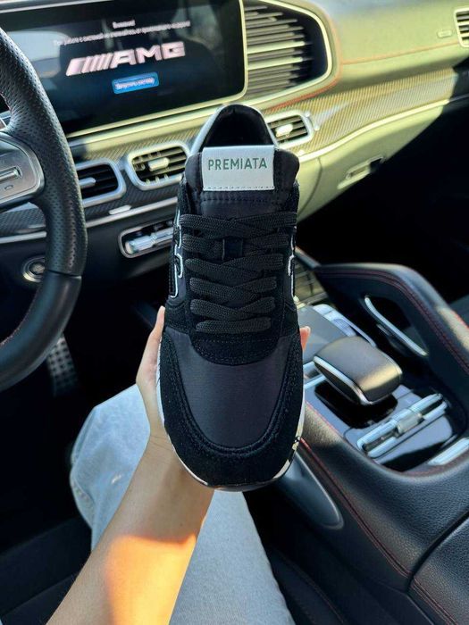 Кросівки Premiata Mick Black/White premium