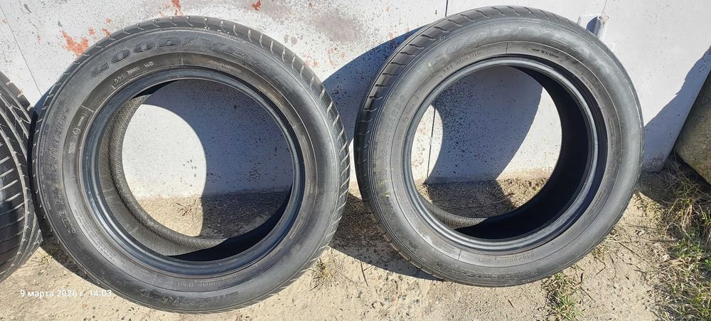 шини 215/60 R16 вживані 3 шт Goodyear + 1 шт Toyo