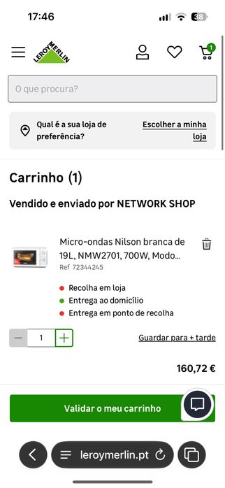 Selado microondas Nilson 20L