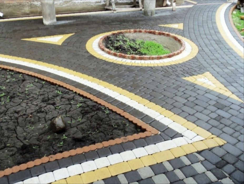 Плитка сухопресованная и вибролитая