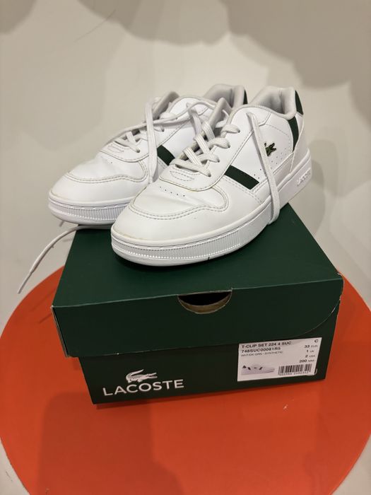 Buty Lacoste białe rozmiar 33 sneakersy