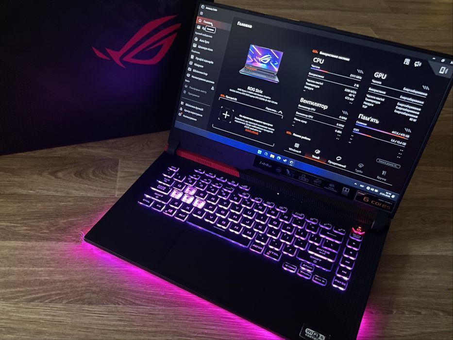 ASUS ROG Strix RTX 3050, Ryzen 5 5600H, 16GB DDR4, 512GB SSD, 144Hz
