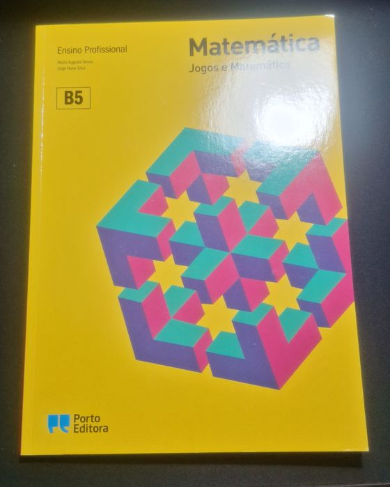 Manuais de matemática 1° ano mod. 1, 3, 5, de curso profissional