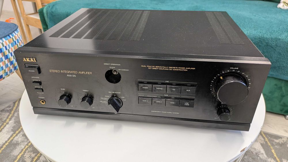 AKAI AM‑35 – japoński wzmacniacz