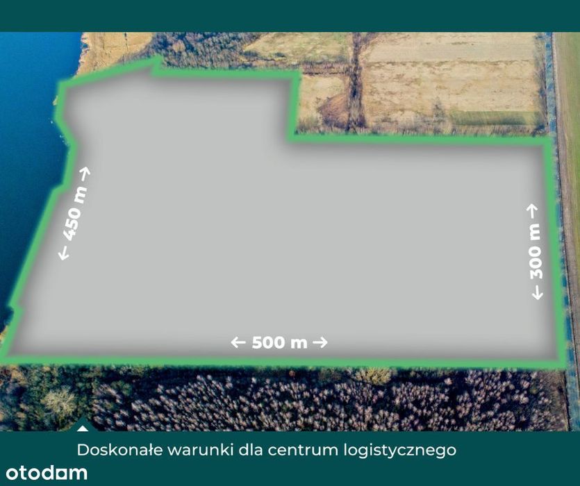 Działka inwestycyjna 19ha lub mniej przy drodze S3 – pohled 4