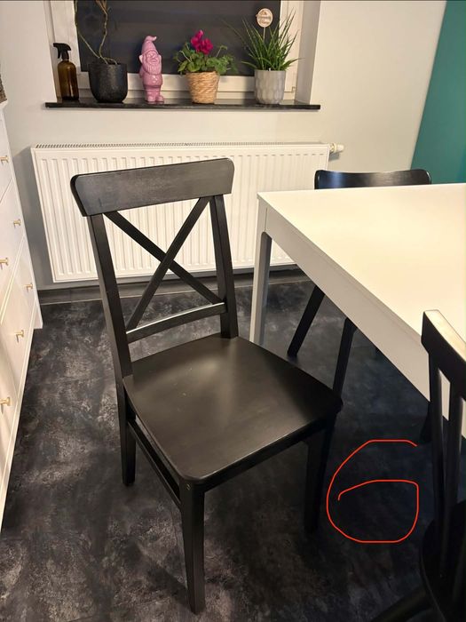Stół z krzesłami IKEA