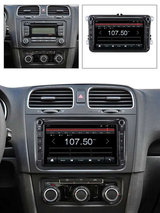 Автомагнітола  для Volkswagen Passat/ Golf/ Jetta/ Tiguan/ Touran/ Polo/ Amarok/ Caddy/ T5/ T6/ Beatle/ EOS