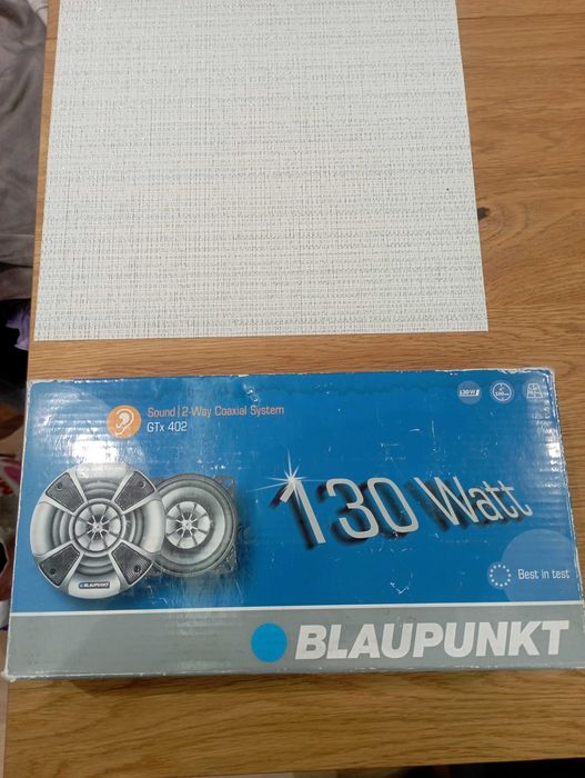 Głośniki samochodowe Blaupunkt