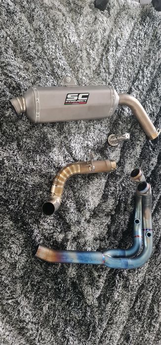 Escape completo em liga de Titânio  para Voge 900dsx