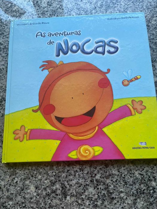Livro "As Aventuras de Nocas"